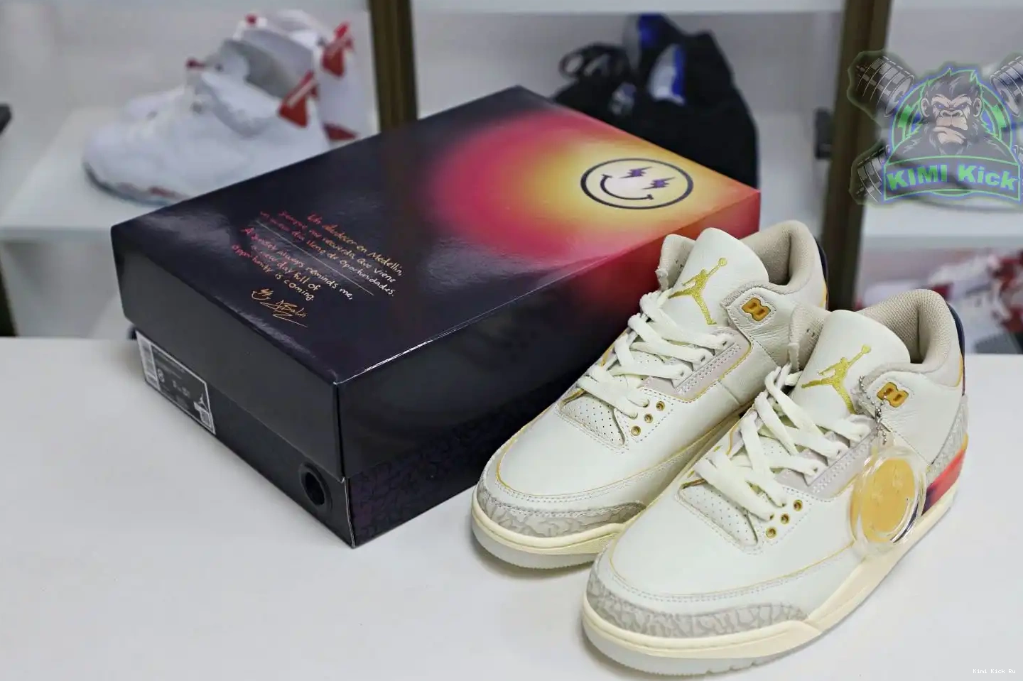 Jordan3 Air Jordan JBalvin Kimikick x 0508